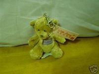 Russ Berrie With Love Bears Clip On - Personalized - Amanda FREE USA SHIPPING!