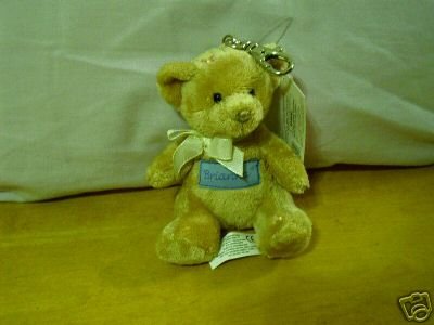 Russ Berrie With Love Bears Clip On - Personalized - Brianna FREE USA SHIPPING!!!