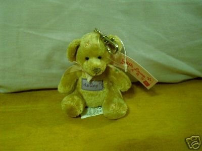 Russ Berrie With Love Bears Clip On - Personalized - Ashley FREE USA SHIPPING!