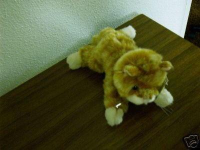 Russ Berrie Best of Luv Pets - 1999 - Plush Sweet Pea Orange Kitty Cat FREE USA SHIPPING
