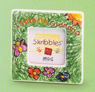Mini Magnet Photo Frame I Love My Grandpa - FREE USA SHIPPING!