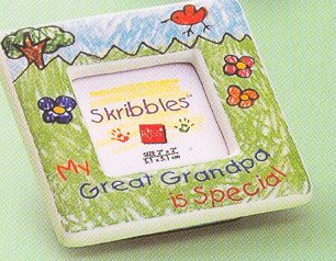 Russ Mini Magnet Photo Frame Great Grandpa Special - FREE USA SHIPPING!