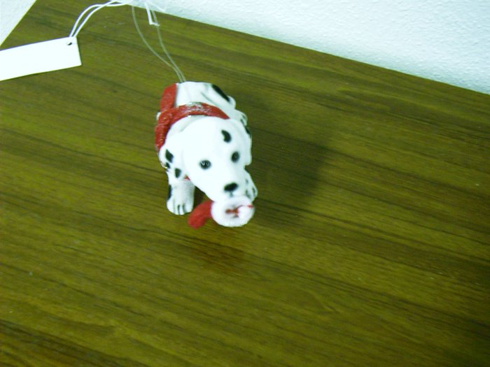 Russ Berrie Bobble Head Dog - Wags to Whiskers - Small Dalmatian FREE USA SHIPPING