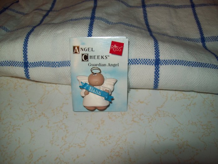 Angel Cheeks Lapel Pin - Nana Blue Banner - FREE USA SHIPPING!!!