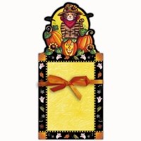 Halloween Spooky Notes Notepad - Kitty Cat Pumpkin Patch FREE USA SHIPPING!!!