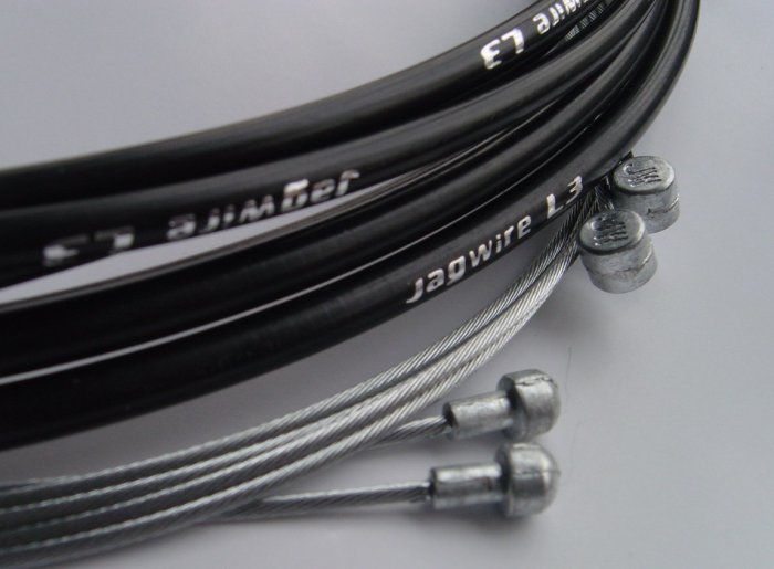 BICYCLE JAGWIRE L3 HOUSING CABLE COMPLETE KIT BLACK SRAM AVID SHIMANO