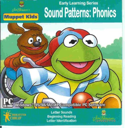 Muppet Kids Sound Patterns Phonics Ages 3-7