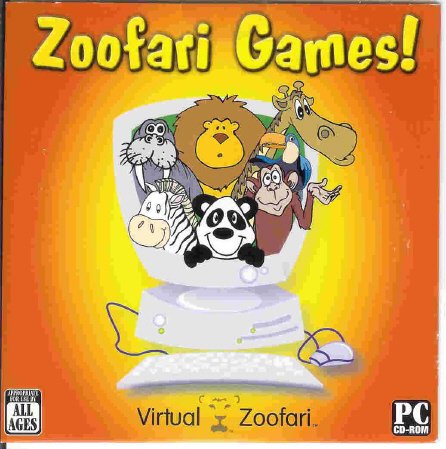 Zoofari Games Interactive PC Game CD All Ages Win XP