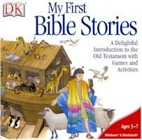 My First Bible Stories Interactive Storybook PC-CD Age 3-7 Win XP / Mac