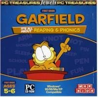 Garfield 1st Grade Reading And Phonics Ages 5-6 PC-CD Win XP