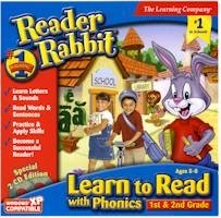Reader Rabbit Learn To Read With Phonics Grades 1-2 (2-CD Set)
