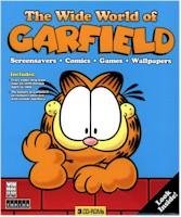 Garfield Wide World Of Garfield (3CD Set) PC Digital Comics Entertainment Win XP/ Mac