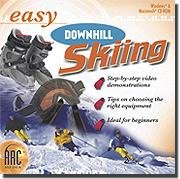 Easy Downhill Skiing Sports Tutorial Instruction Tips PC-CD Win XP/Vista/ Mac - 34721