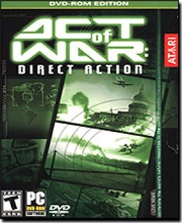 Act Of War Direct Action DVD PC Game RTS War Win XP - 36017