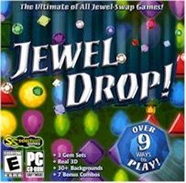 Jewel Drop PC-CD Puzzle Game Win XP