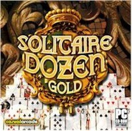 Solitaire Dozen Gold PC-CD Cards Win XP