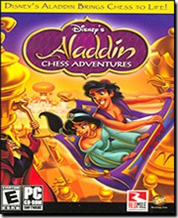Aladdin Chess Adventures Disney Board Game PC-CD Win XP - 36995