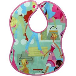 Vintage Kid's Fashion Girl Bib