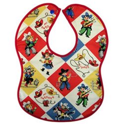 Vintage Kid's Yippee Cowboys & Cowgirls Bib