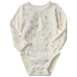 Old Navy's Long-Sleeved Bodysuit - Oxygen Combo