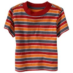 Old Navy's Pocket Tee - Sunrise Stripe