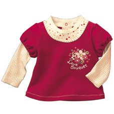 Jshoppers' Autumn Top - Cherry Red