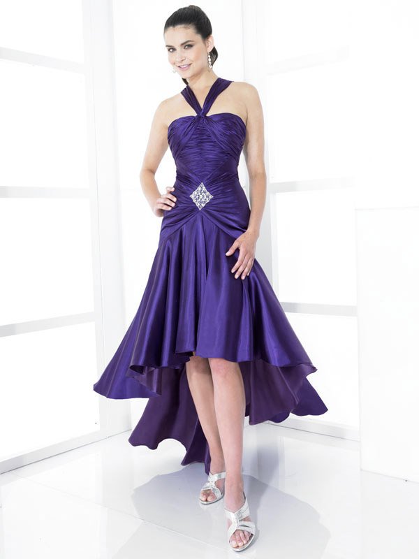 Gorgeous New Style Short Front Low Back Wedding Dress DS0006