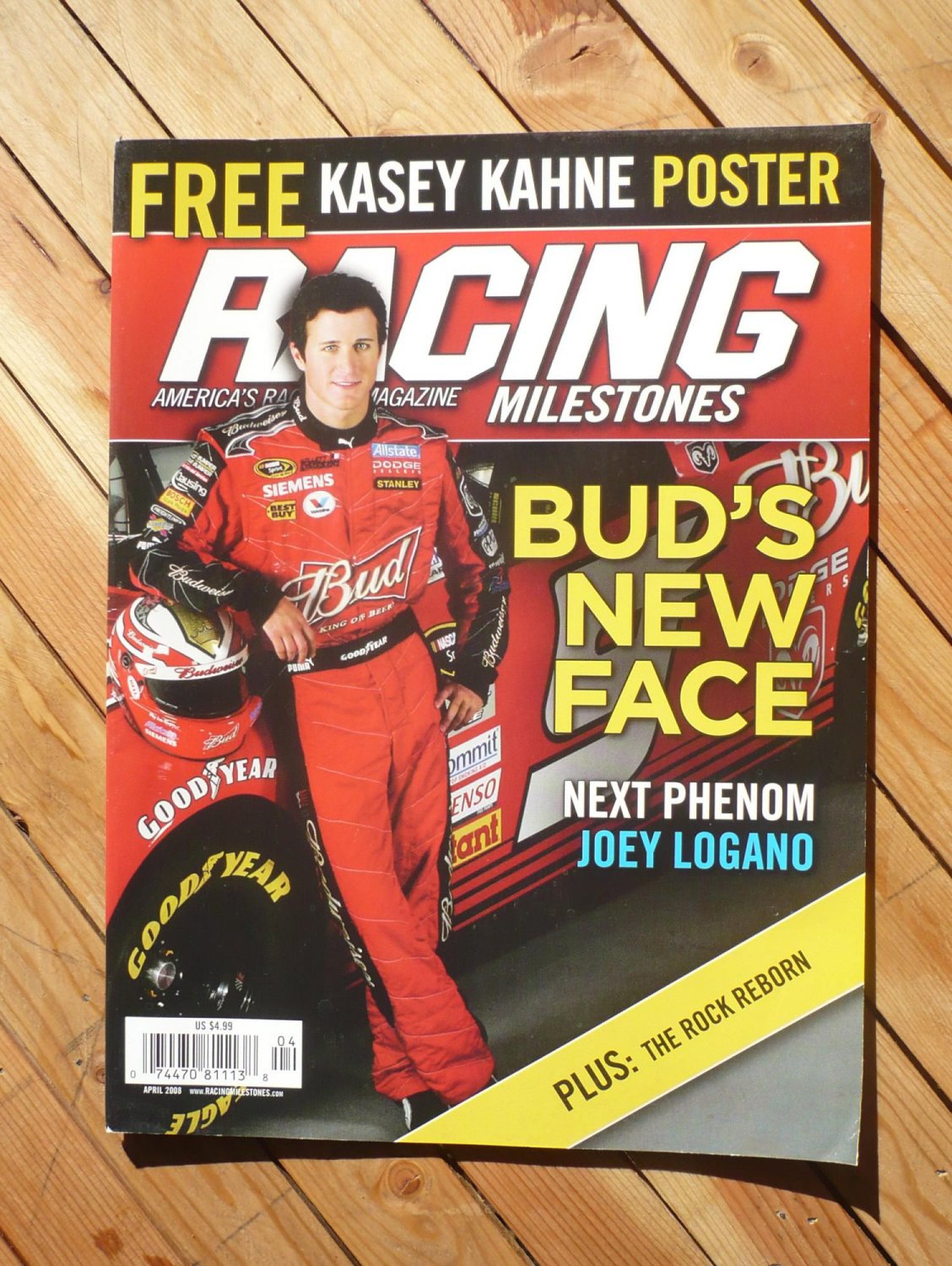 RACING MILESTONES magazine : April 2008
