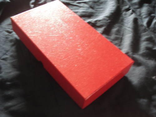 Triple Row Coin Flip Box 1.5x1.5, 10x5.25x1.5 LOOK RED