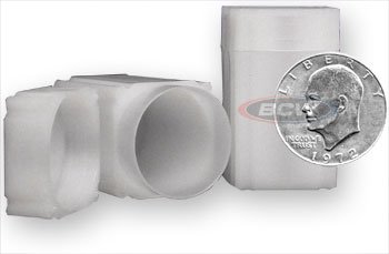 10 NEW SQUARE COIN TUBES SILVER DOLLAR MADE IN USA