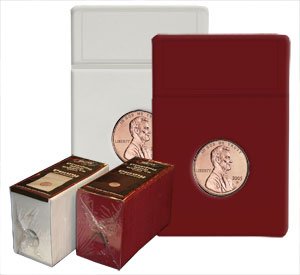 25 PACK BCW COIN DISPLAY SLABS & FOAM INSERTS DIME