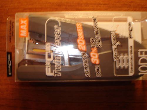 Flat Clinch Stapler - Palm Style 4 2x2 coin Flips New