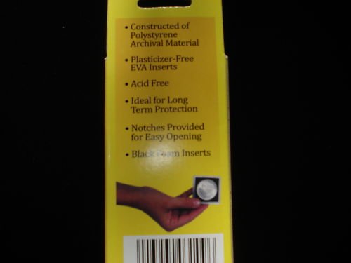 10 Coin Cases 2x2 Nickel Tetra Snaplocks Chemical Free
