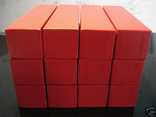 12 STORAGE BOXES (2X2X9) FOR 2X2 COIN HOLDERS FLIPS NEW