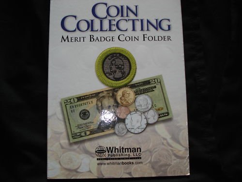 Coin Collecting Merit Badge Coin Folder
