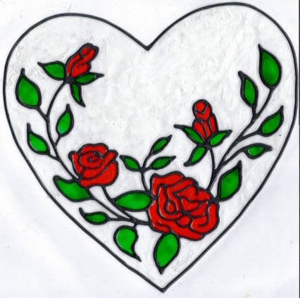 rose heart