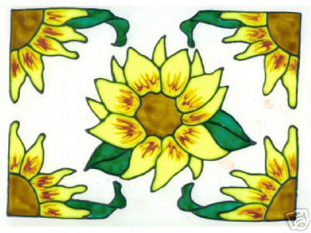 5 piece sunflower set