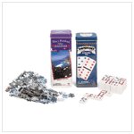 DOMINOS AND JIGSAW PUZZLE TWIN PACK Retail: $ 9.95