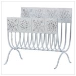 SHABBY ELEGANCE MAGAZINE RACK