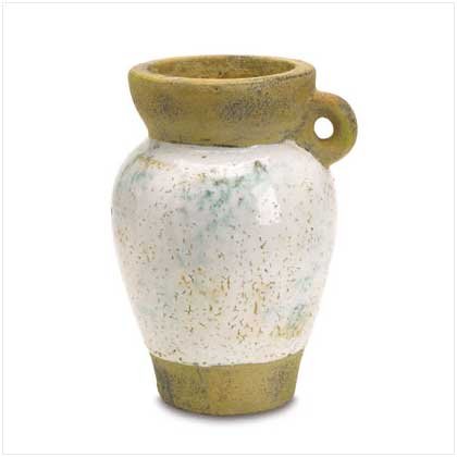 ANTIQUED VASE Retail: $24.95