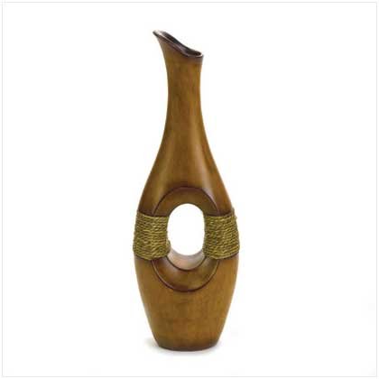 ROPE-TRIM VASE Retail: $19.95