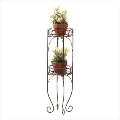 TWO-TIER PLANT STAND Retail: $24.95