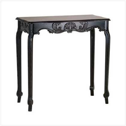 SCALLOP DETAIL HALL TABLE Retail: $99.95