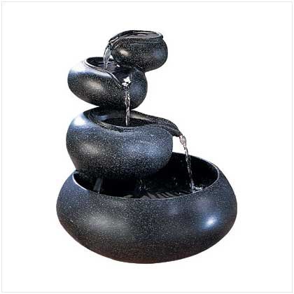 FOUR-TIER TABLETOP FOUNTAIN Retail: $34.95