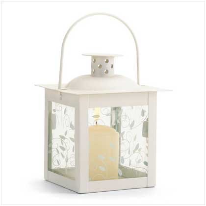 SMALL WHITE LANTERN Retail: 6.95