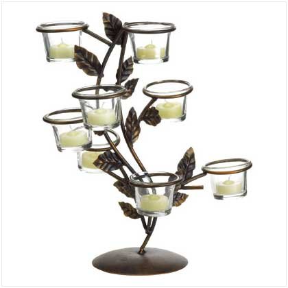 TREE TABLE CANDLEHOLDER Reatil: $24.95