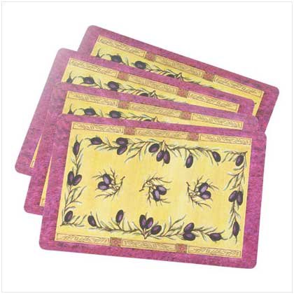 MONTALCINO PLACEMATS Retail: $5.95