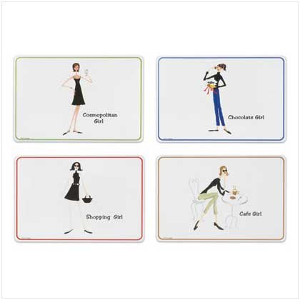 THE GIRLS PLACEMATS Retail: $5.95
