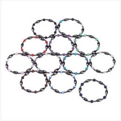 STYLISH MAGNETIC BRACELETS 12 PACK