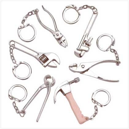 MINI-TOOL KEY CHAINS 12 PACK